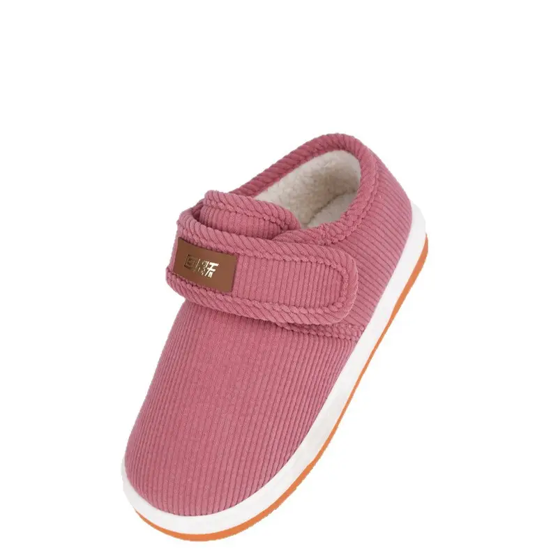 Winter Cotton Slippers with Non-Slip Fleece Lined Thick Soles - Image 9