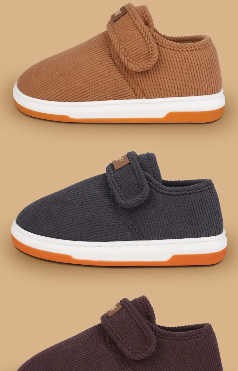 Winter Cotton Slippers with Non-Slip Fleece Lined Thick Soles — feature 16