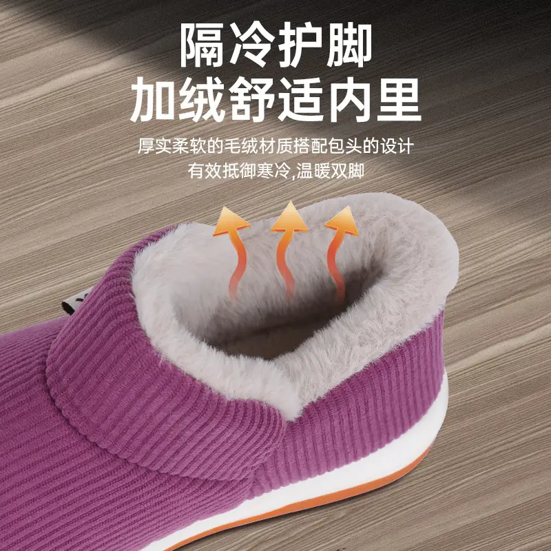 Men's Cotton Slippers Non-Slip Warm Indoor Winter 2025 - Image 7