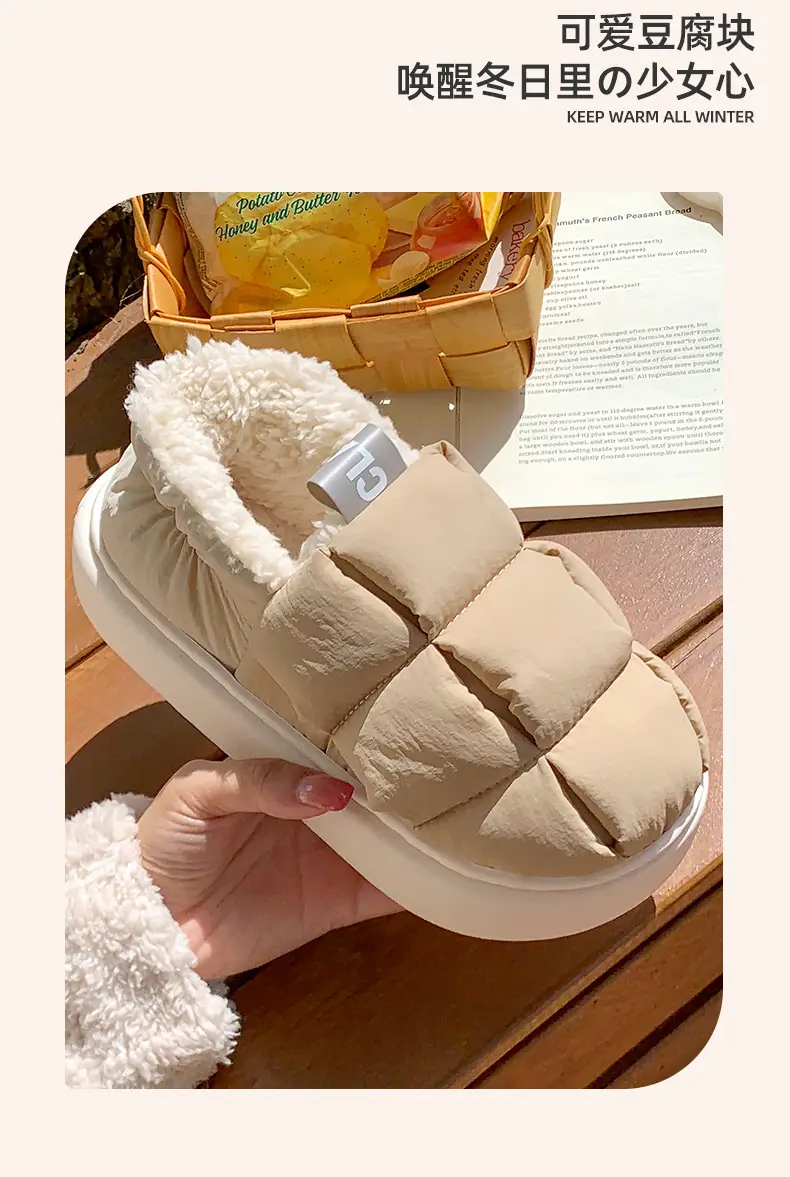 Warm Fleece Slippers for Women with Fleece Lining — feature 11