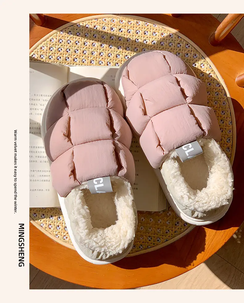 Warm Fleece Slippers for Women with Fleece Lining — feature 7