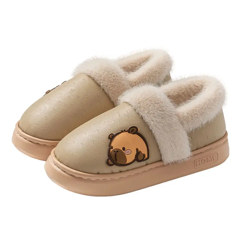 Women Warm Plush Slip-On Shoes Winter 2025 - Image 14