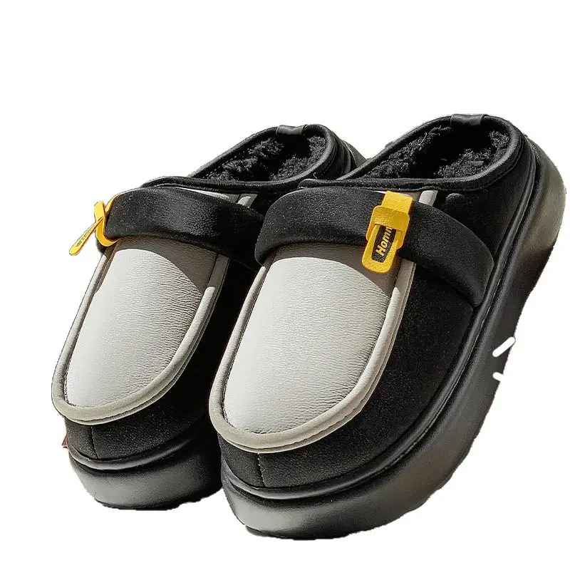 2025 Winter Cotton Slippers Women Warm Fleece Lined - Image 7