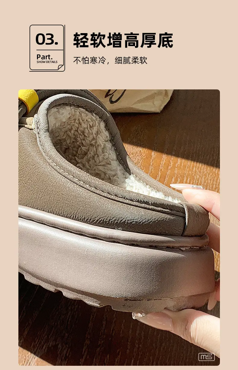 2025 Winter Cotton Slippers Women Warm Fleece Lined — feature 18