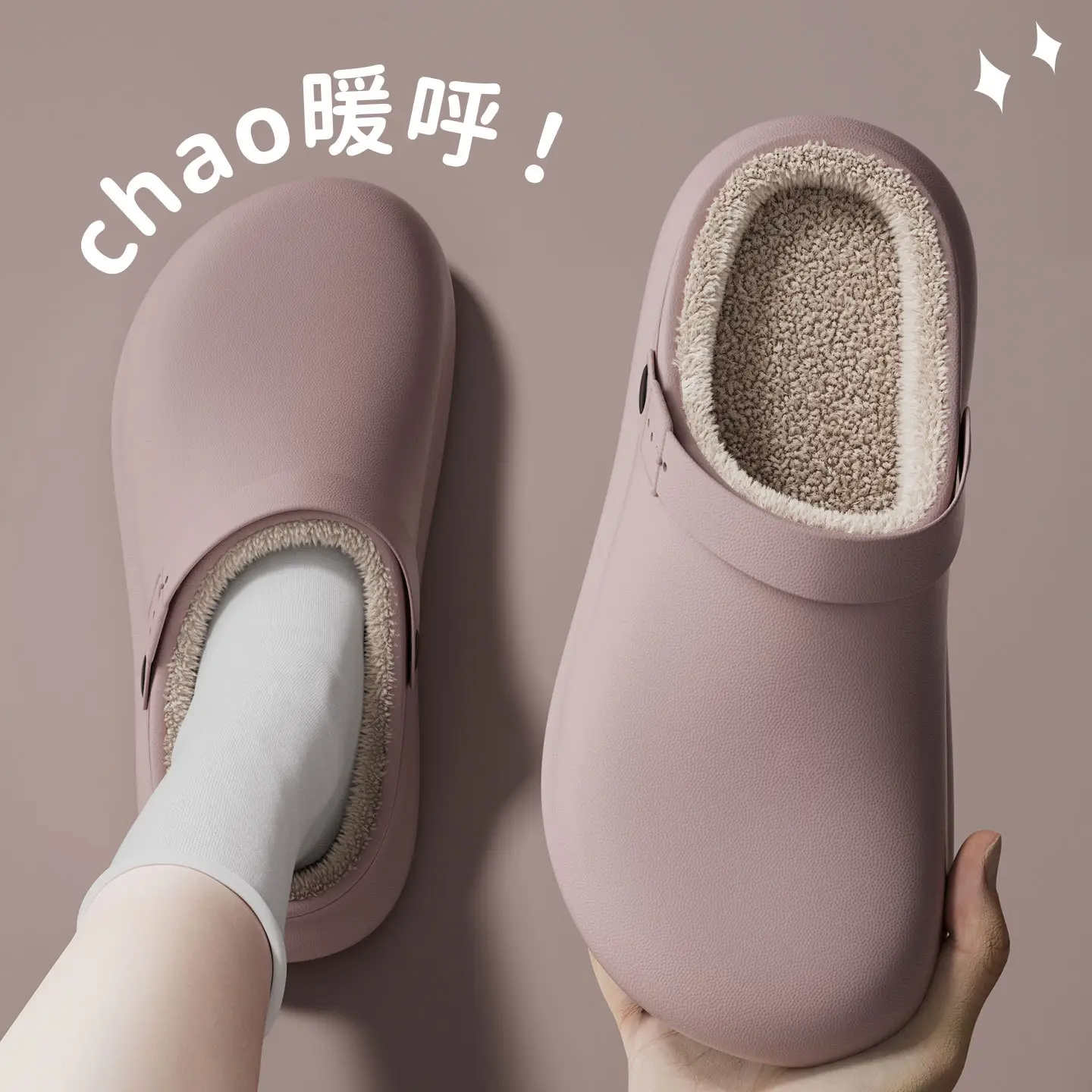 2025 Winter Waterproof Birkenstock Slippers Women - Image 2