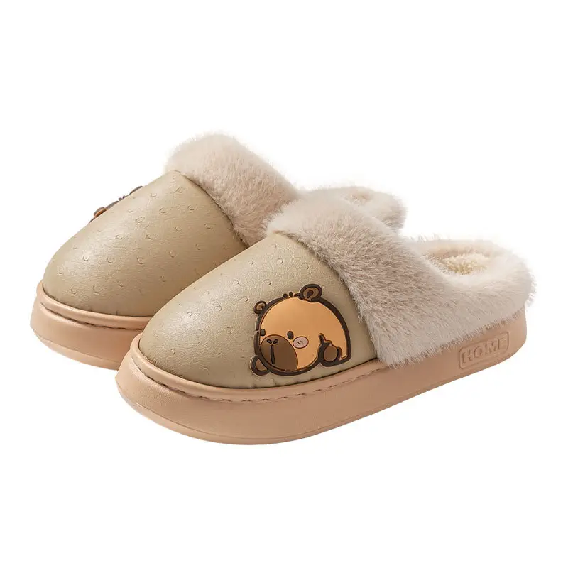 Women Woolen Cotton Slippers Winter Warm 3.5cm - Image 8