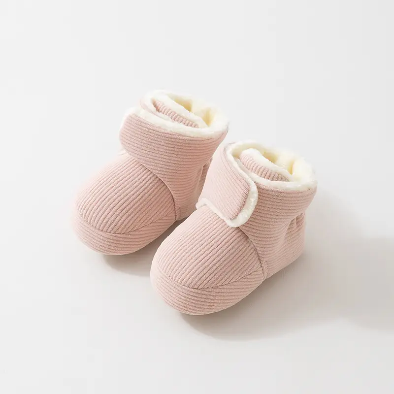 Autumn Winter Warm Baby Shoes Non-Slip Soft Sole
