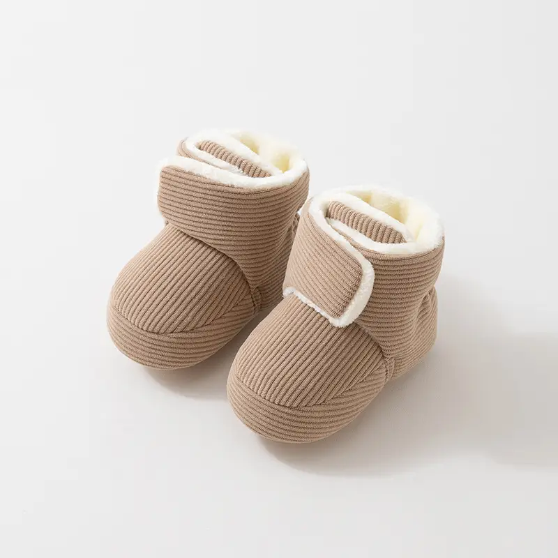 Autumn Winter Warm Baby Shoes Non-Slip Soft Sole
