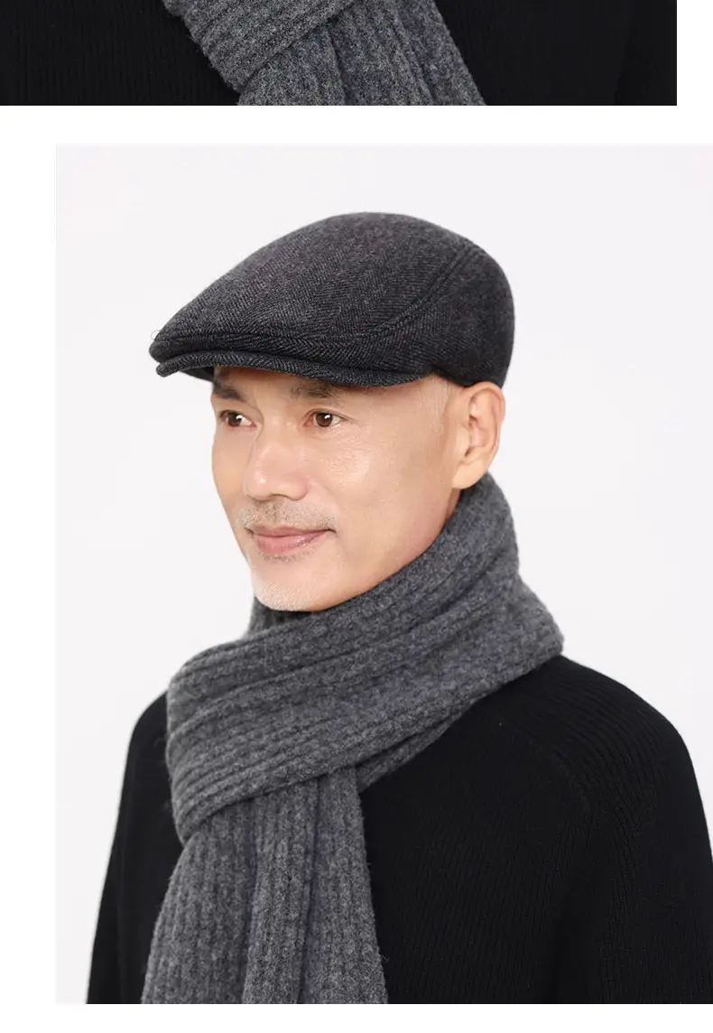 Winter Wool Cap for Men Elderly Cold Weather — feature 16