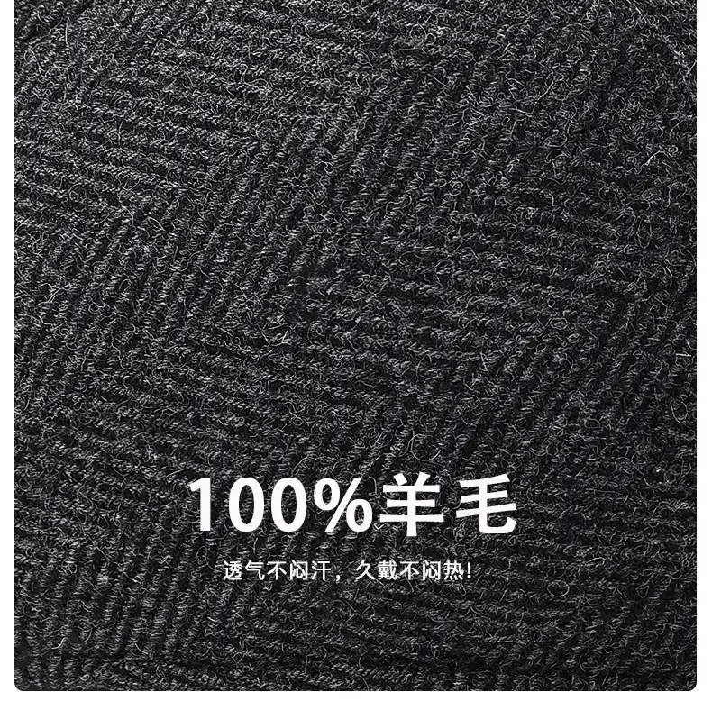 Winter Wool Cap for Men Elderly Cold Weather — feature 7