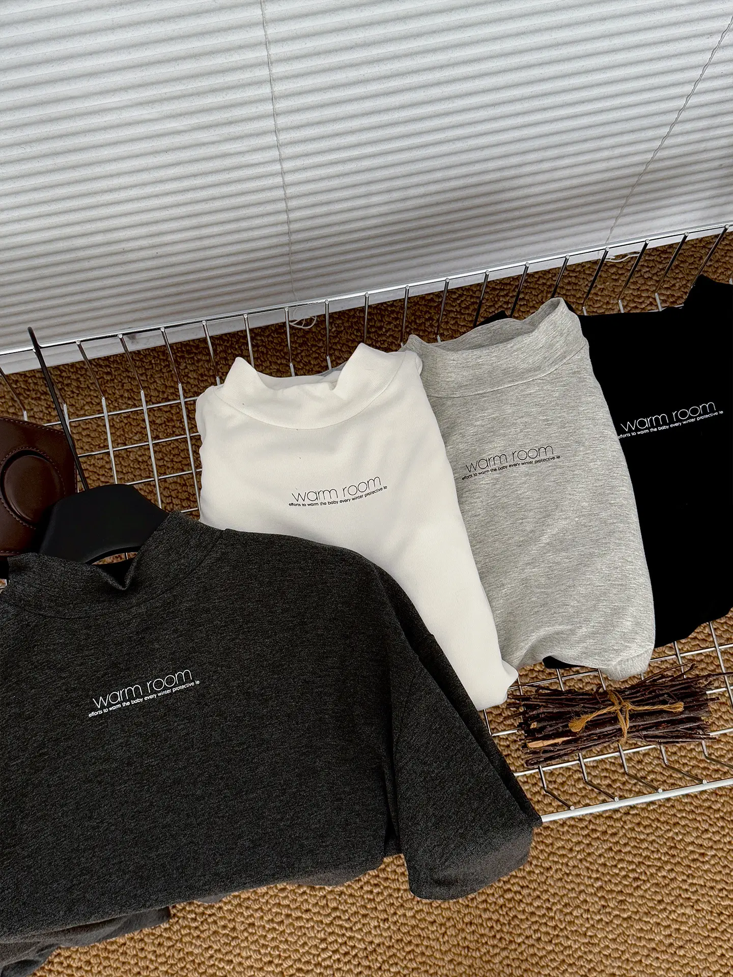 2025 Winter Korean Letter Print T-Shirt for Boys - Image 7