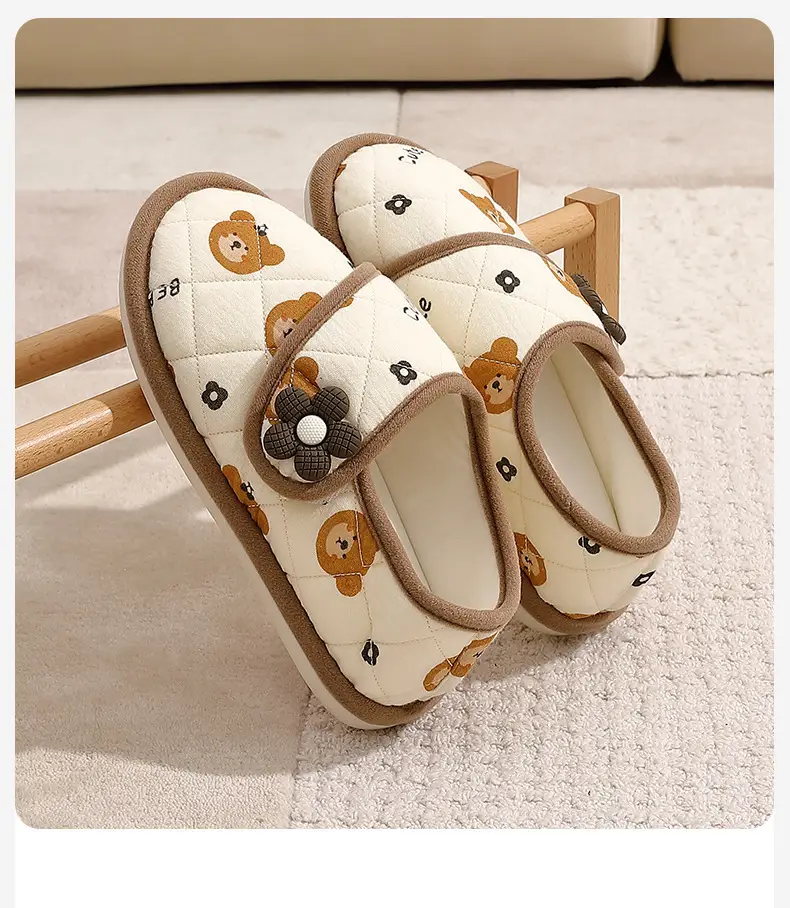Maternity Cotton Slippers for Pregnant Women, Anti-Slip, Soft, Breathable — feature 2