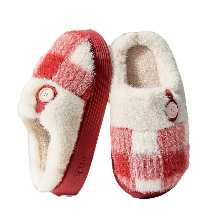 Women's Warm Plush Confinement Shoes for Winter Indoor Use - Image 10
