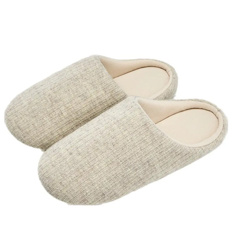 Japanese-Style Silent Cotton Slippers for Women Winter Non-Slip - Image 23