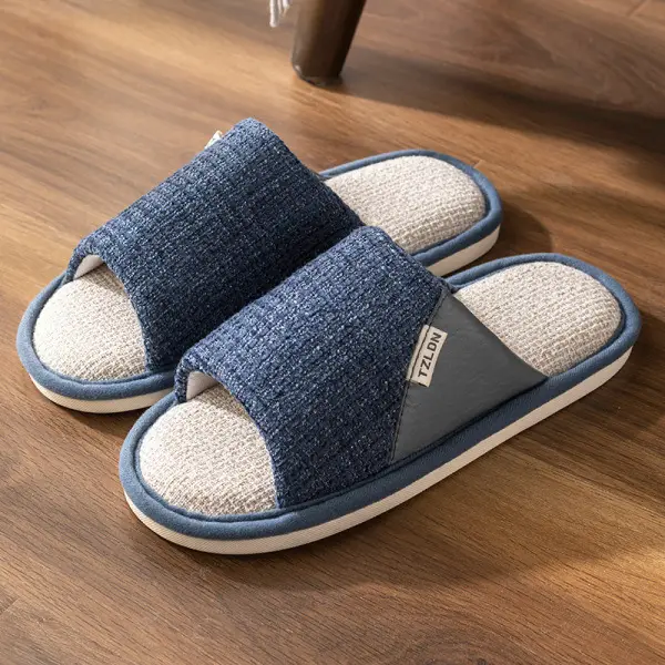 Japanese-Style Silent Cotton Slippers for Women Winter Non-Slip - Image 16