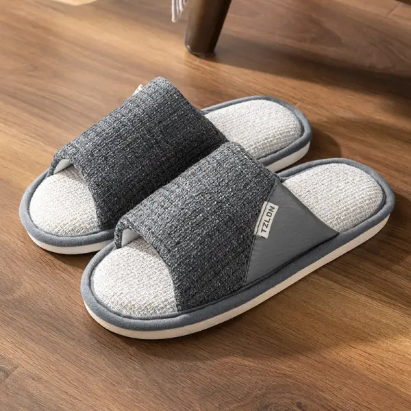 Japanese-Style Silent Cotton Slippers for Women Winter Non-Slip - Image 17