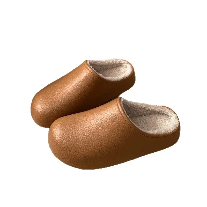 Women Winter Waterproof Cotton Slippers Anti-Odor Warm
