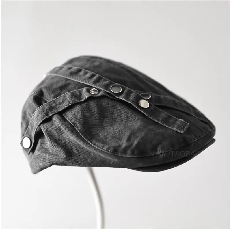 Minimalist Silver Buckle Cap for Men Women - Image 7