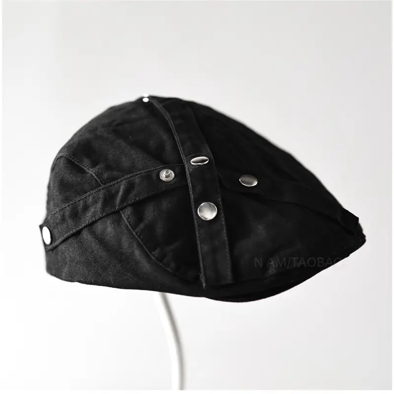 Minimalist Silver Buckle Cap for Men Women - Image 3