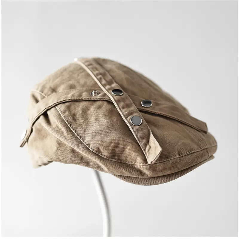 Minimalist Silver Buckle Cap for Men Women - Image 4