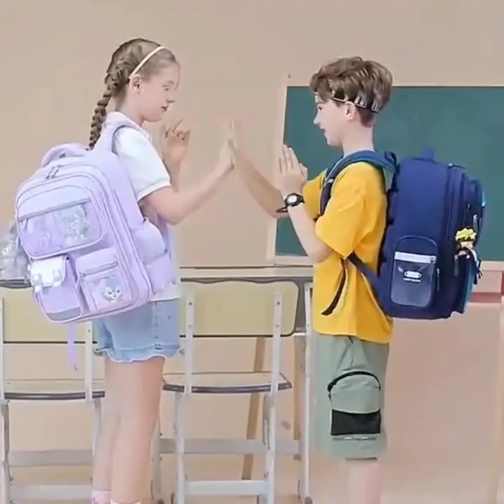 2026 New Model Children's Schoolbag, Elementary School Backpack for Ages 6-12, Naruto Star Delu, Cute, Large Capacity, Spine Protection, Weight Reduction