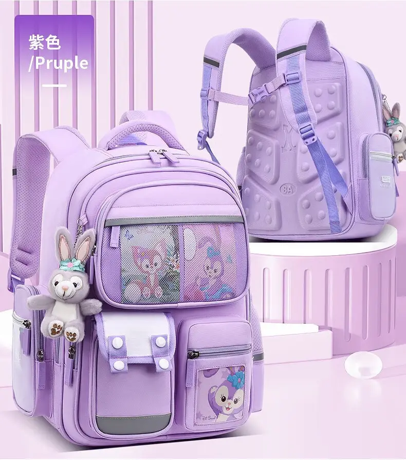 2026 New Model Children's Schoolbag, Elementary School Backpack for Ages 6-12, Naruto Star Delu, Cute, Large Capacity, Spine Protection, Weight Reduction — feature 17