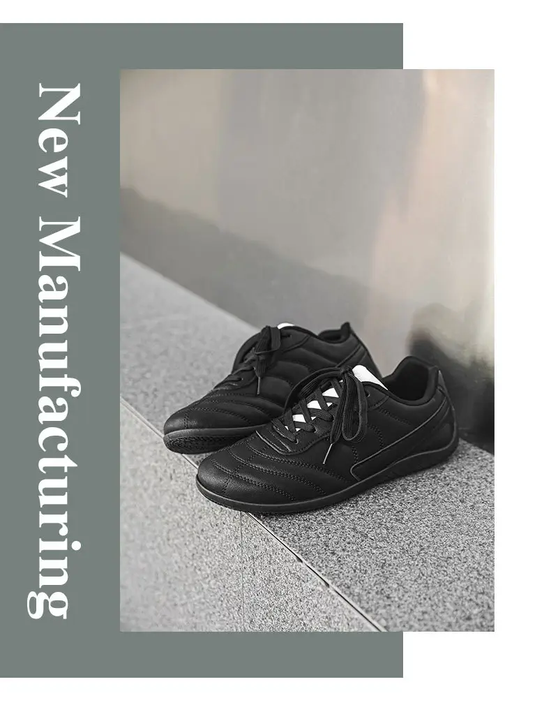 Light Luxury 2025 Autumn Couple Large Size Hong Kong Style Leather Racing Breathable Low-Cut Thick-Soled Sports Sneakers Super Fiber Casual Men — feature 12