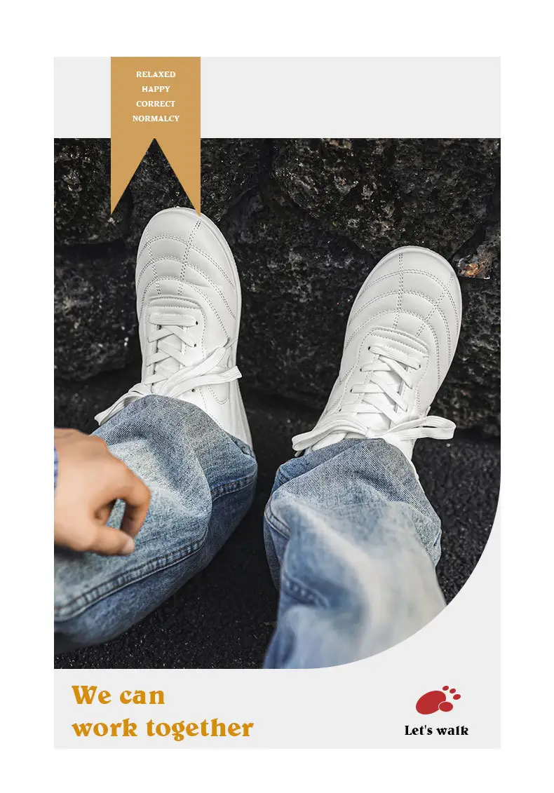 Light Luxury 2025 Autumn Couple Large Size Hong Kong Style Leather Racing Breathable Low-Cut Thick-Soled Sports Sneakers Super Fiber Casual Men — feature 6