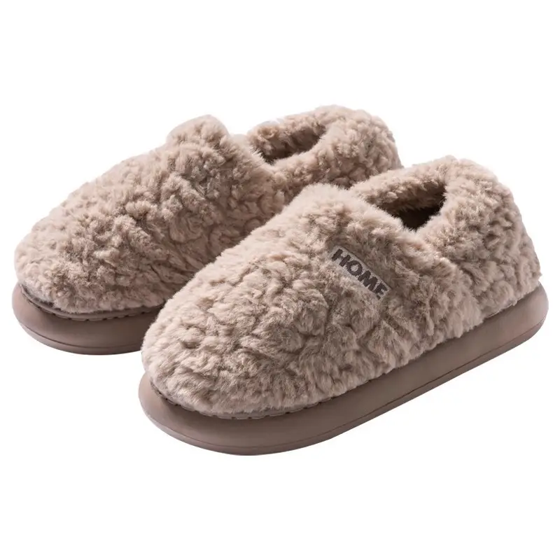 Cotton Slippers for Men Warm White Autumn Winter 2025