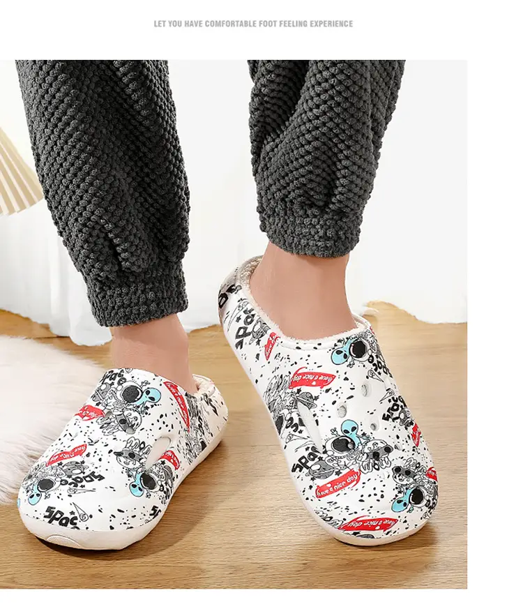 Men Cotton Cross-Border Winter Slippers Large — feature 9