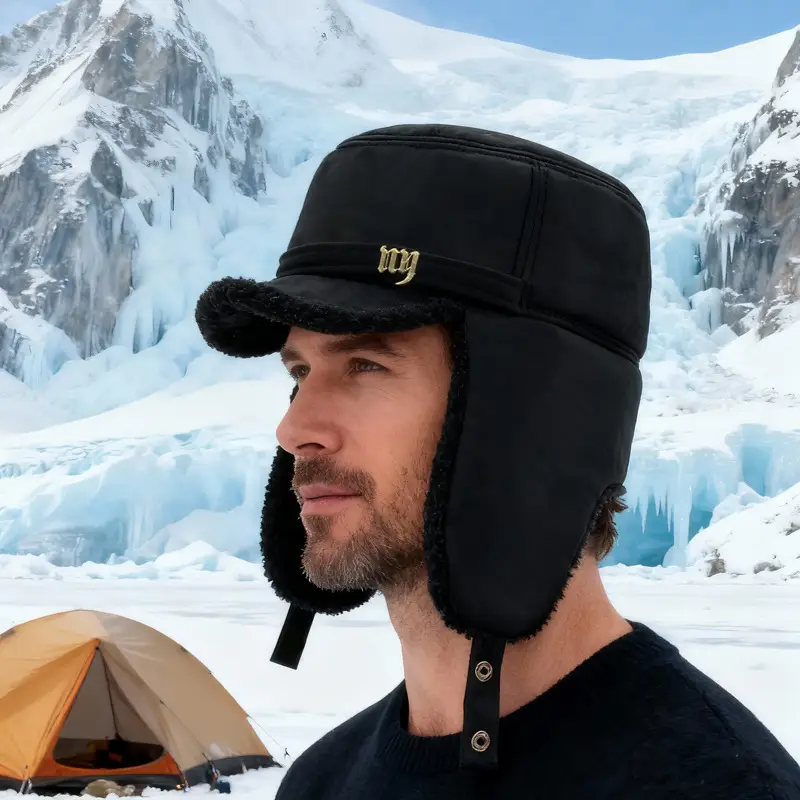 Men Winter Warm Ear Hat with Duckbill Cap - Image 5