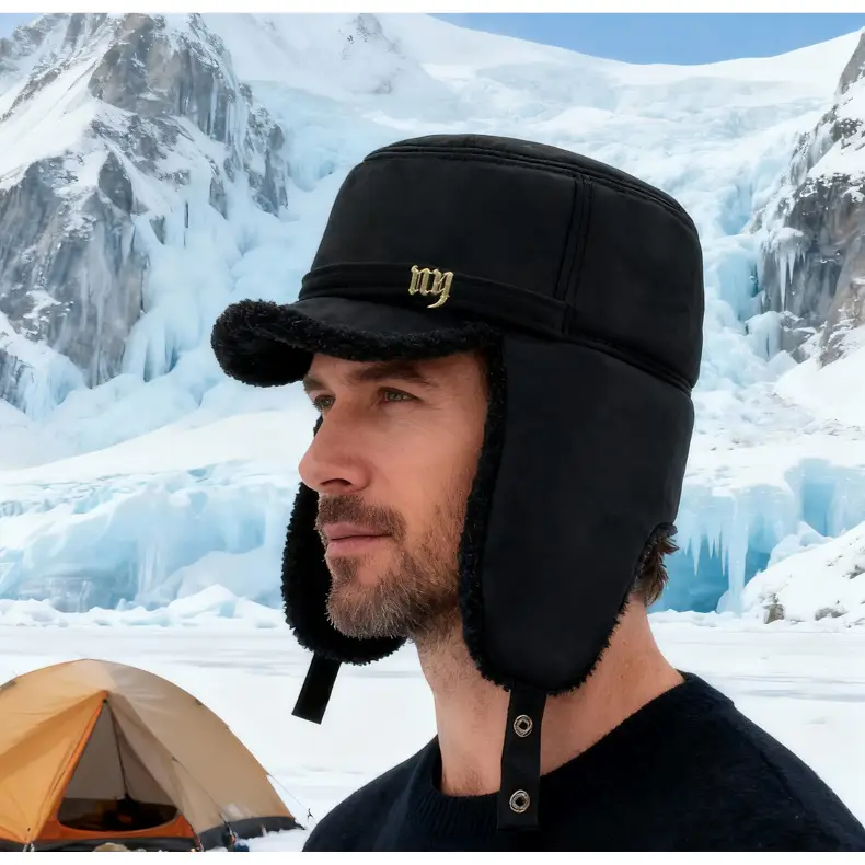 Men Winter Warm Ear Hat with Duckbill Cap — feature 17
