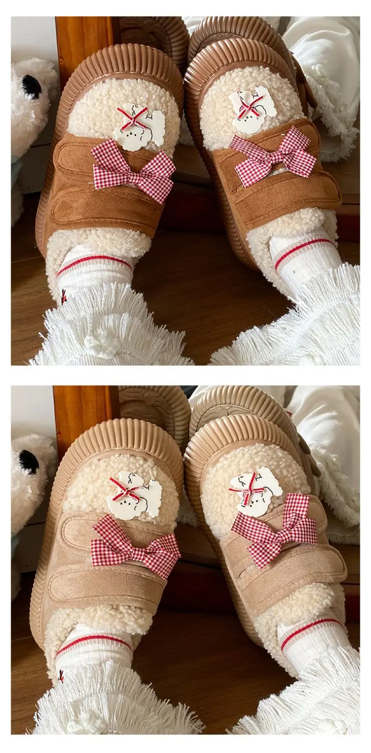New Winter Plush Fleece Lined Loafers for Women — feature 11