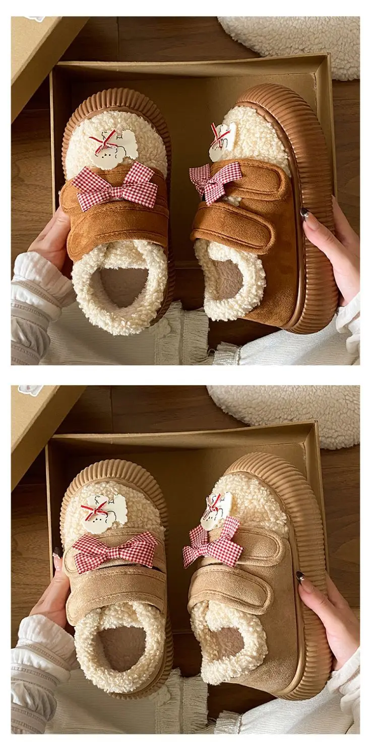 New Winter Plush Fleece Lined Loafers for Women — feature 14