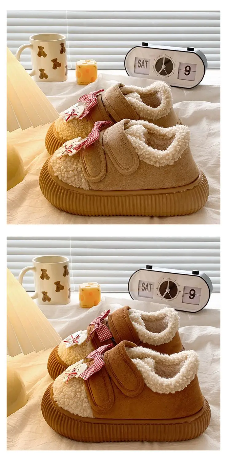 New Winter Plush Fleece Lined Loafers for Women — feature 15
