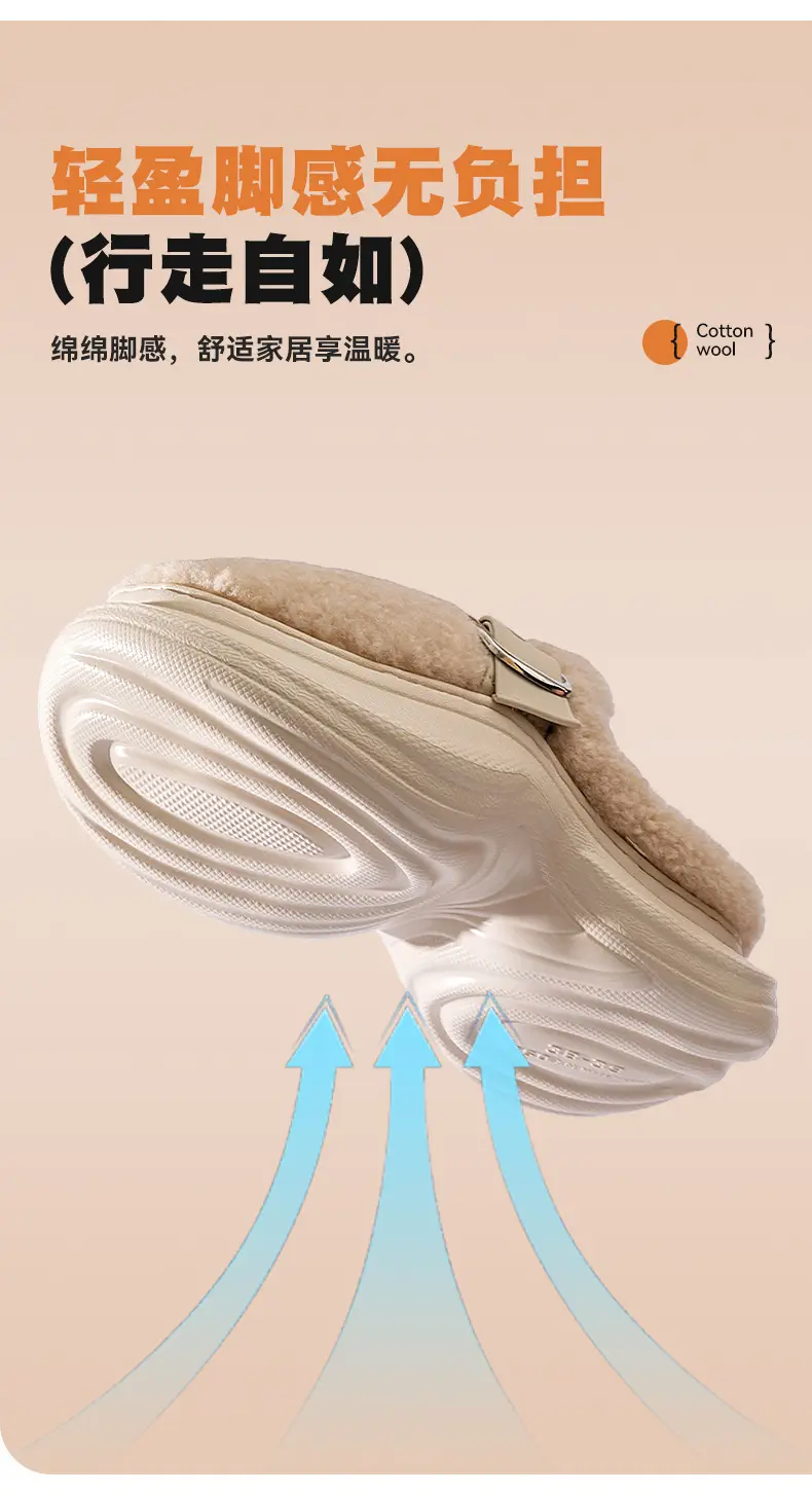 Women Fleece Lined Warm Slippers Autumn Winter 2025 — feature 6