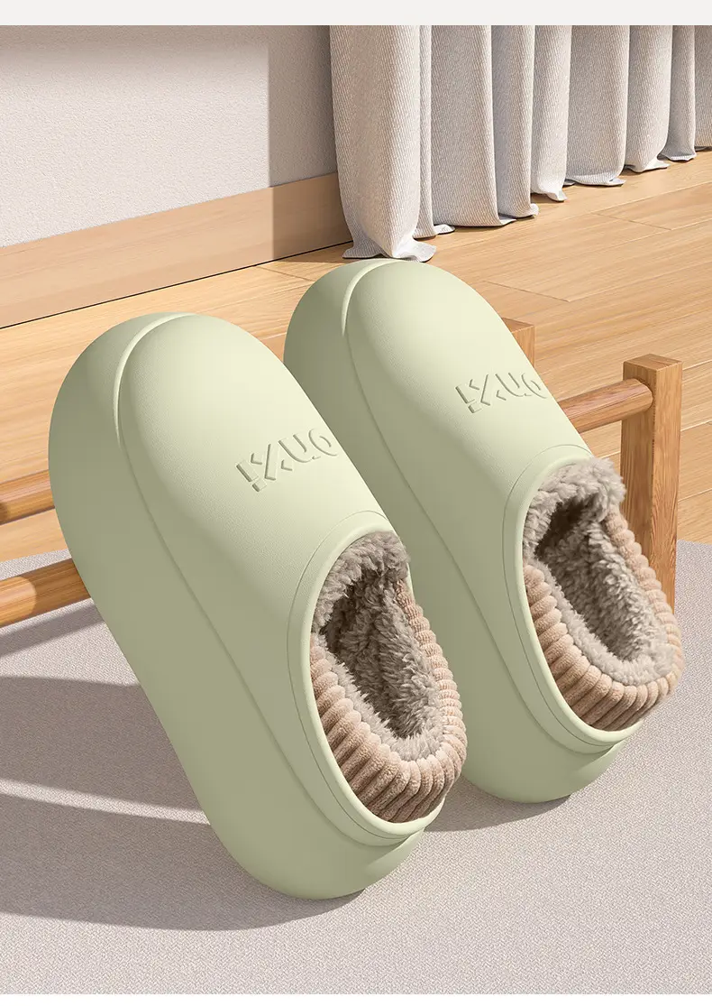 Women Winter Cotton Slippers Waterproof Warm Anti-Slip — feature 9