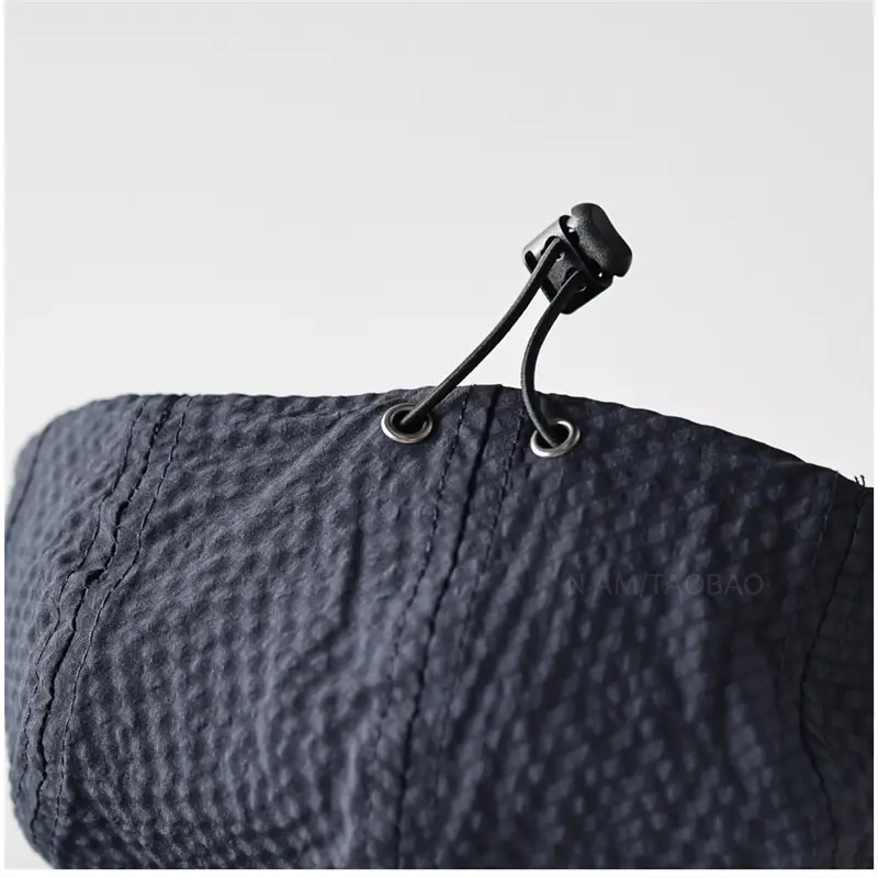 Men Brown Bubble Hat Retro Casual Forward