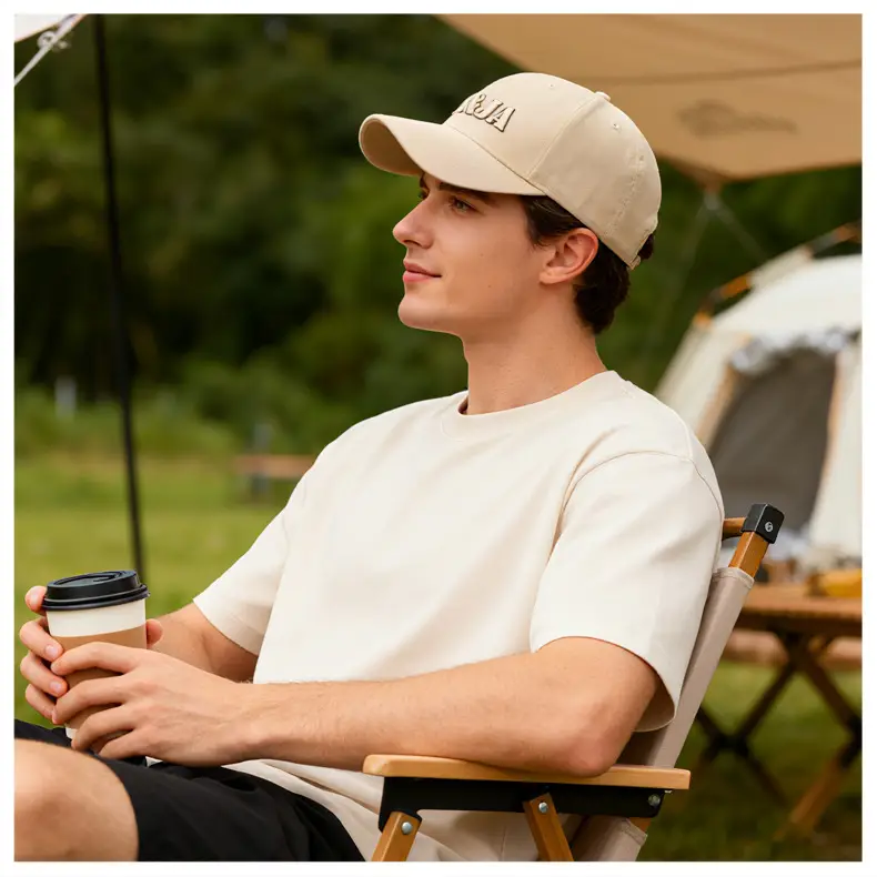 Black Embroidered Baseball Cap NKRAJ Design — feature 14