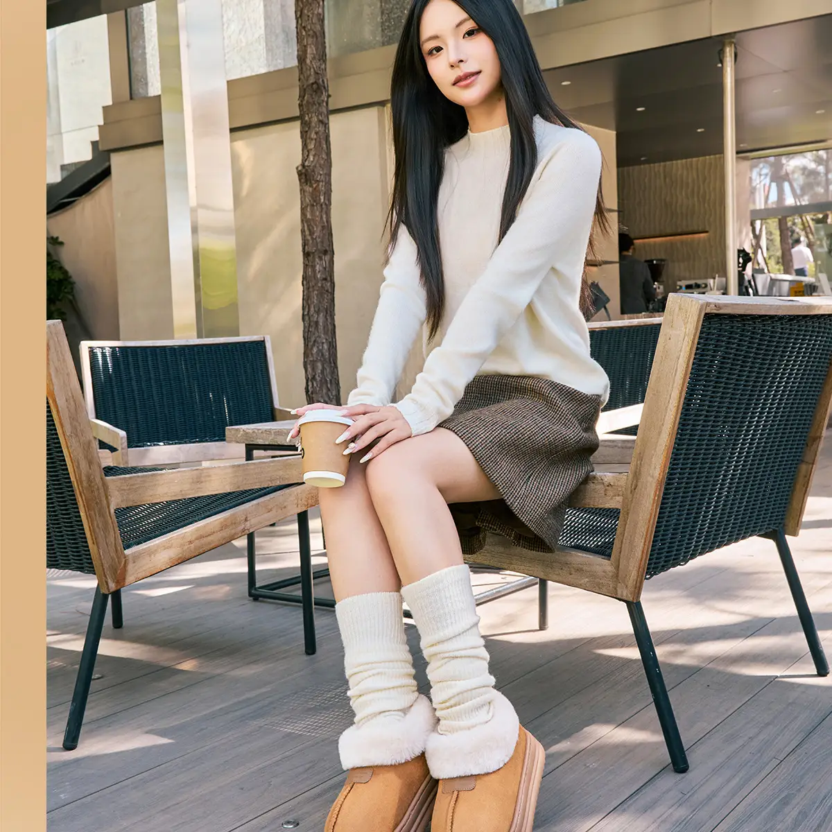 Women Velvet Snow Boots Warm Fur All-In-One Winter — feature 14
