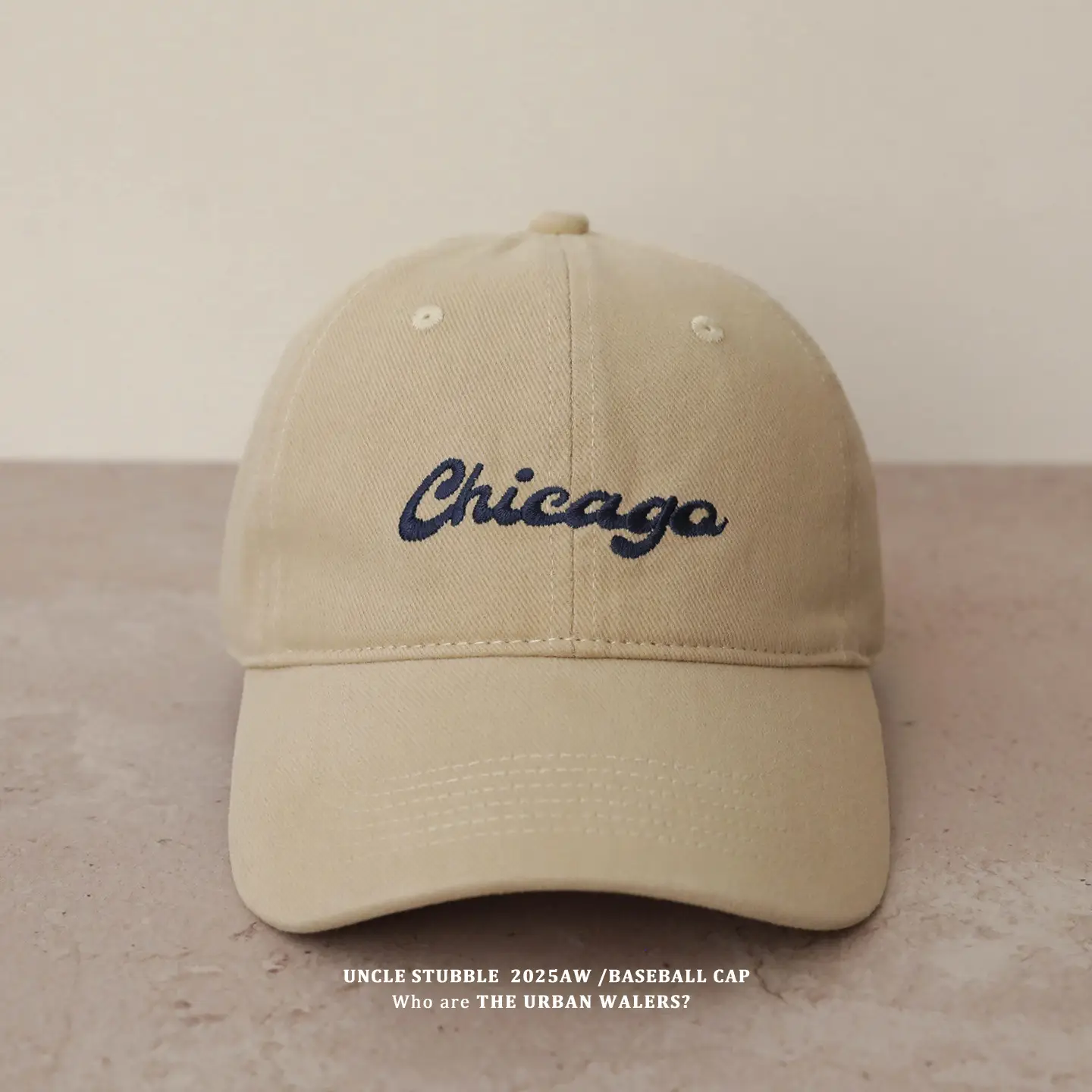 Chicago Letter Embroidered Baseball Cap for Men Women — feature 3