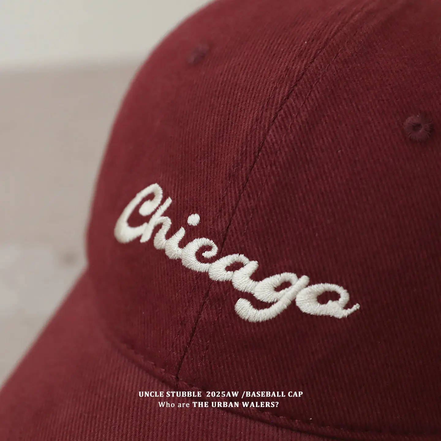 Chicago Letter Embroidered Baseball Cap for Men Women — feature 7