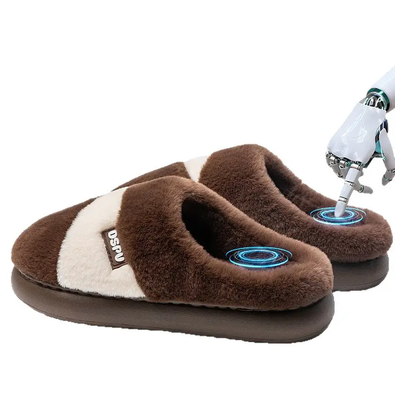Women Cotton Slippers Warm Anti-Slip 2025 Winter - Image 10