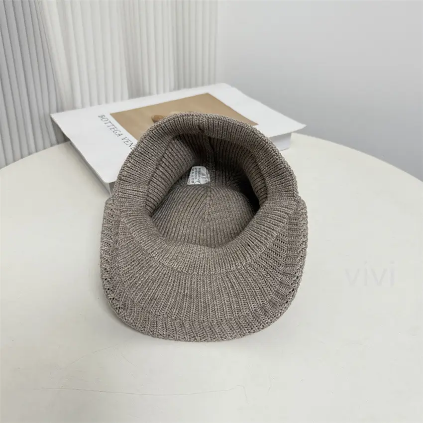 Men Wool Blend Baseball Cap Winter Warm Solid Color — feature 8
