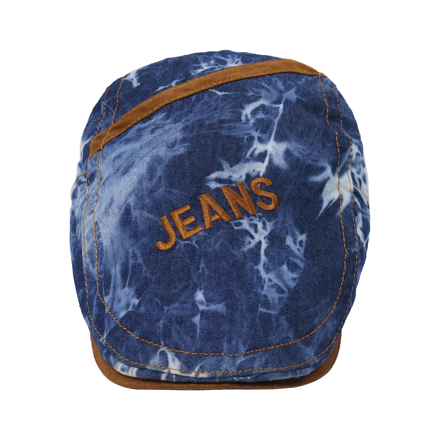 Unisex Spring Sun Hats Plaid Fabric Forward Caps — feature 10
