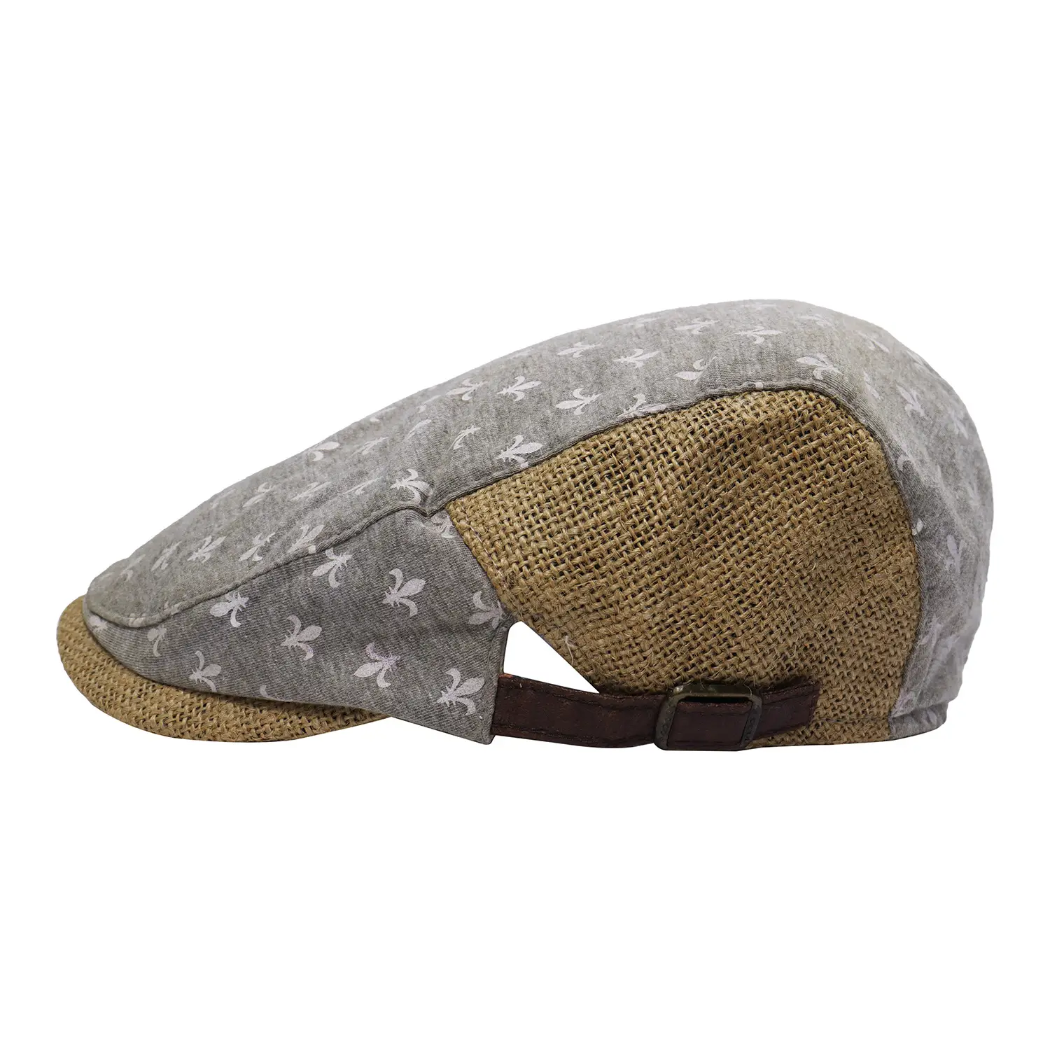Unisex Spring Sun Hats Plaid Fabric Forward Caps — feature 11