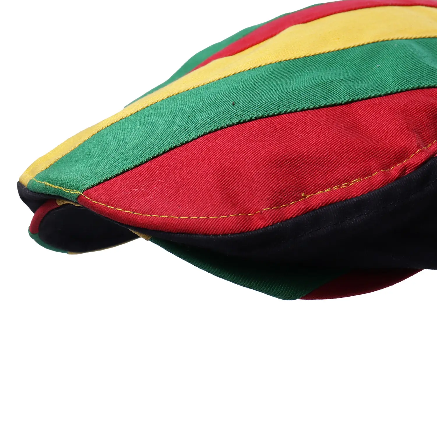 Unisex Spring Sun Hats Plaid Fabric Forward Caps — feature 15