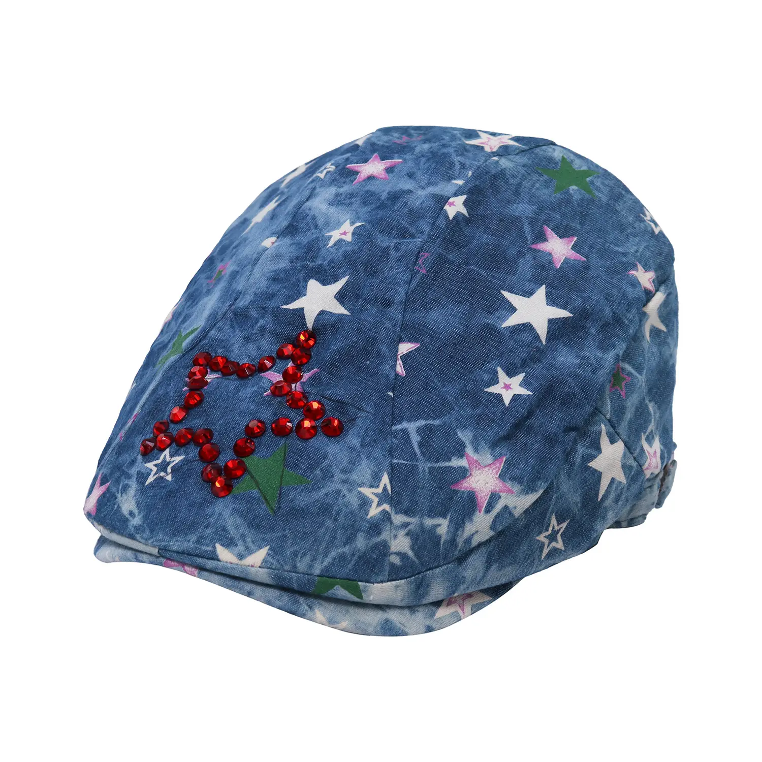 Unisex Spring Sun Hats Plaid Fabric Forward Caps — feature 25