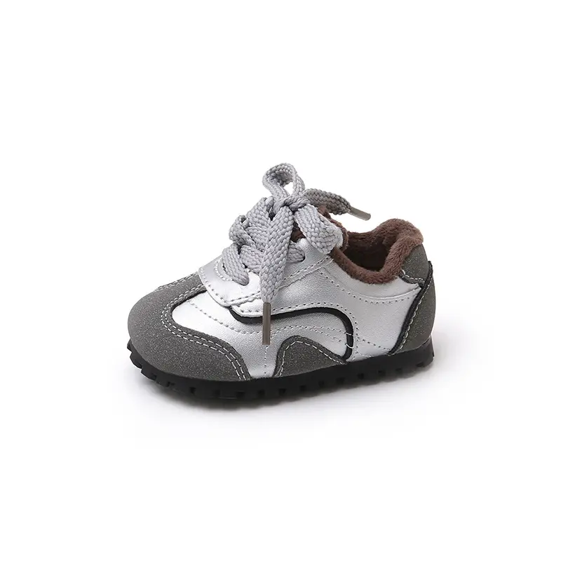 2025 Winter Velvet Baby Toddler Shoes Soft Sole Non-Slip