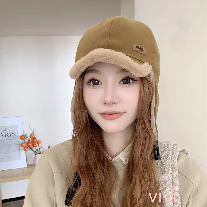 Women Fleece Earflap Trapper Hat Winter Cycling Warm — feature 10